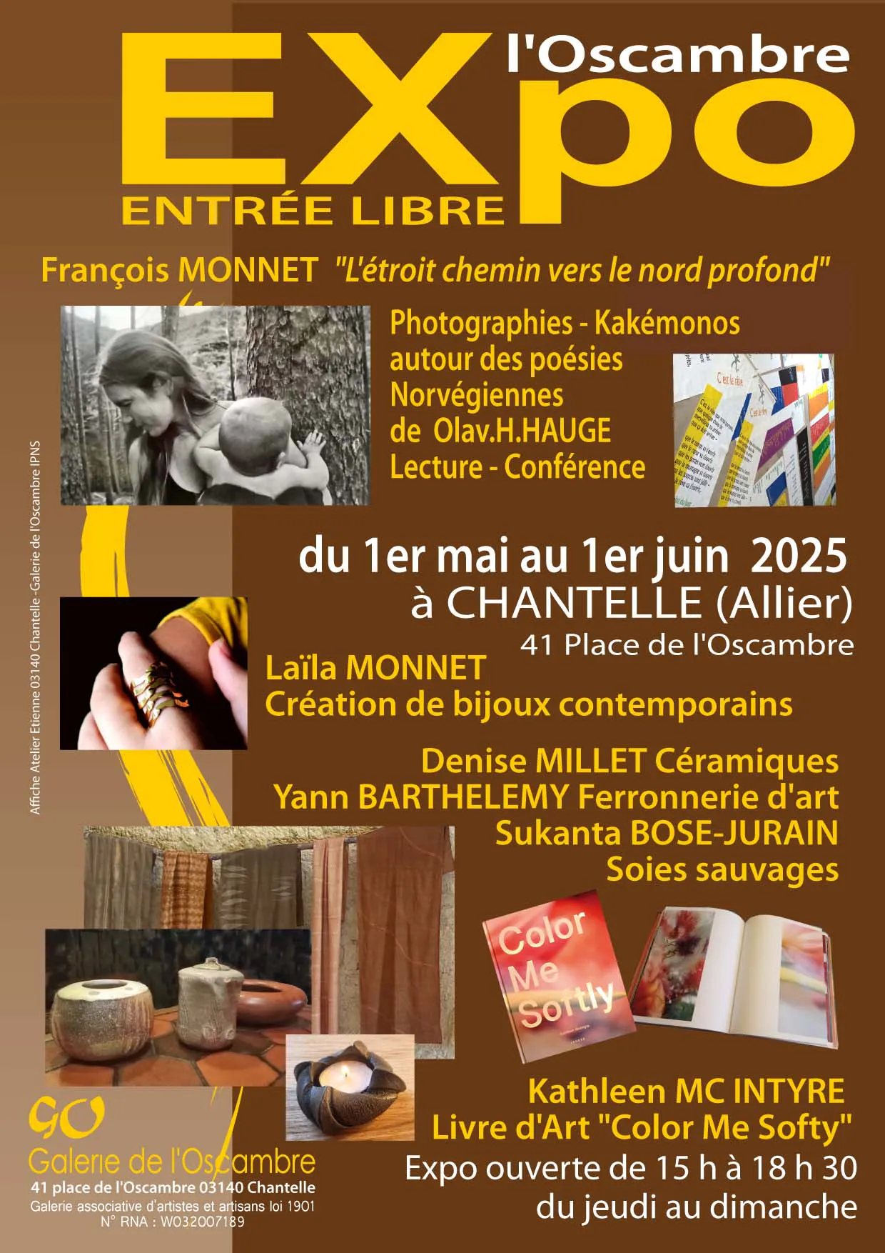 Exposition des photos de François MONNET - Mai 2025