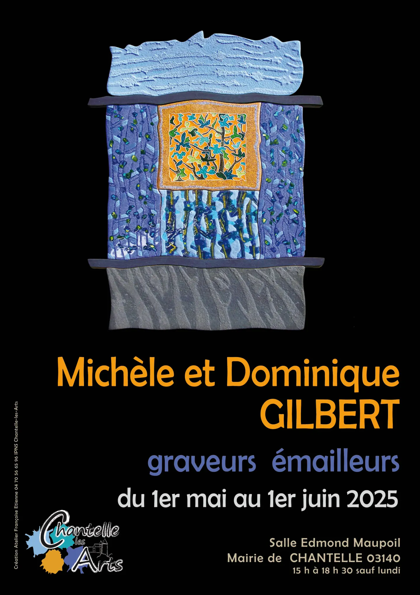 Michèle et Dominique Gilbert - Graveurs émailleurs - Du 1er mai au 1er juin 2025