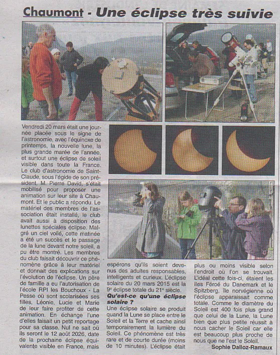 Article hebdo haut jura