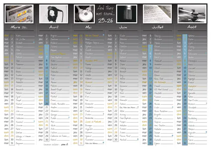 Cal mois 25 26 b sound