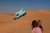 Sahara Mauritanie 2cv dunes gps de sert Cyril et Sylvie passage dune