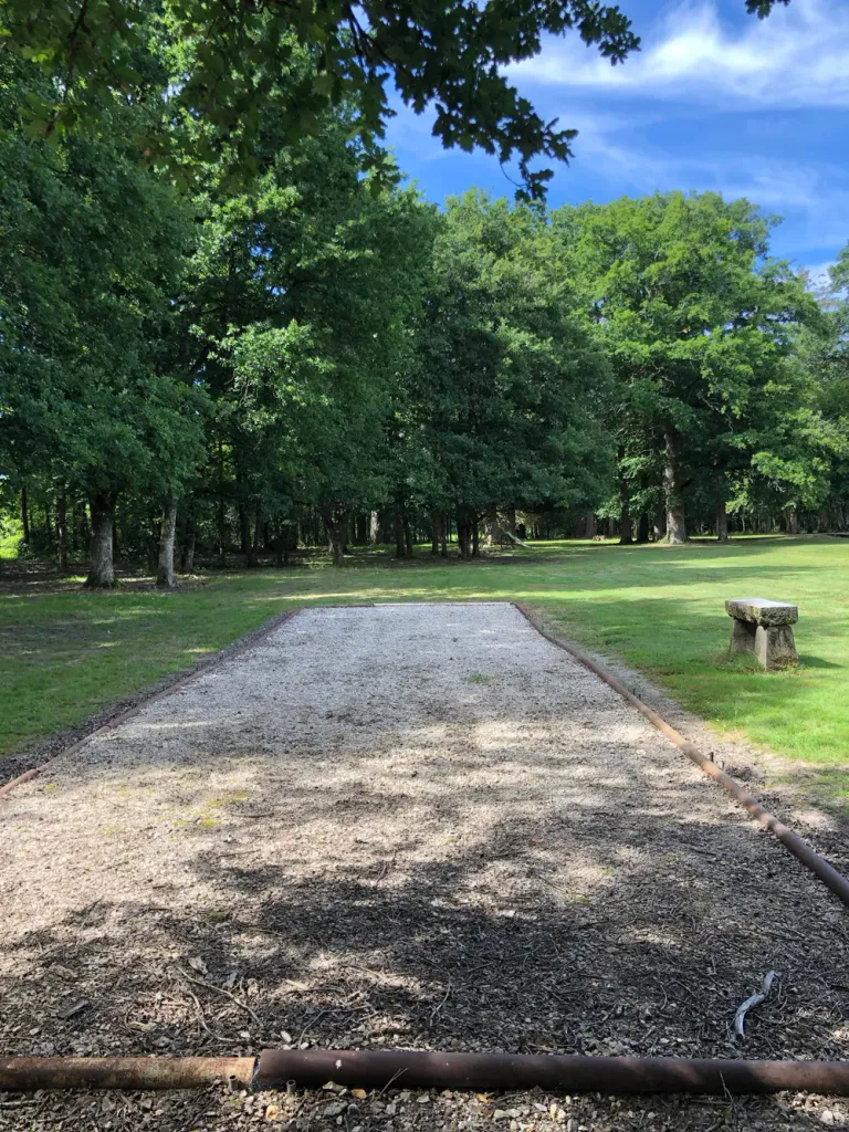 Terrain de petanque