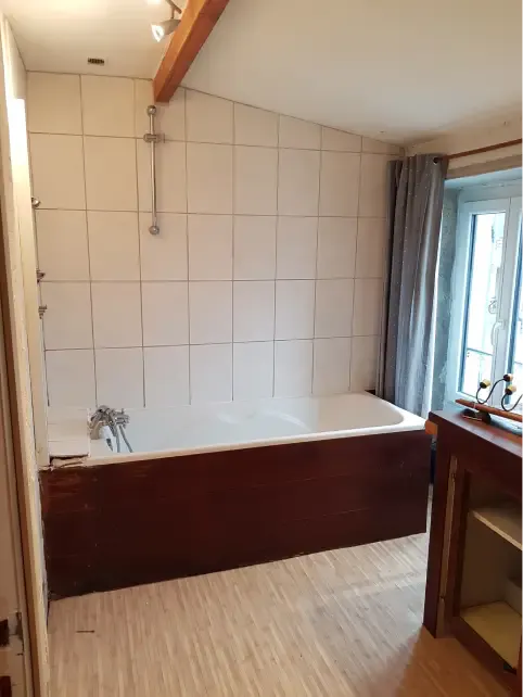 Remplacement de baignoire par une douche a reze