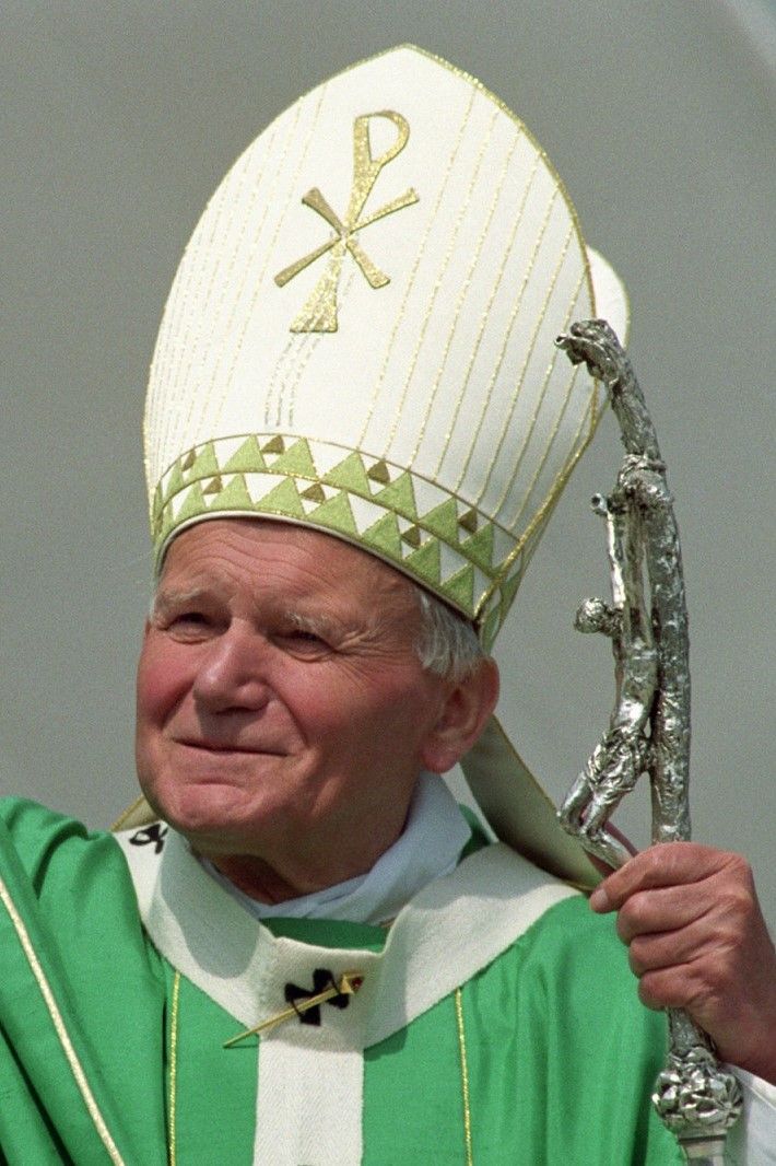+ Saint Jean-Paul II, né Karol WOJTYLA en POLOGNE (1920-2005), pape de l'Eglise catholique de 1978 à 2005 / Photo : Google