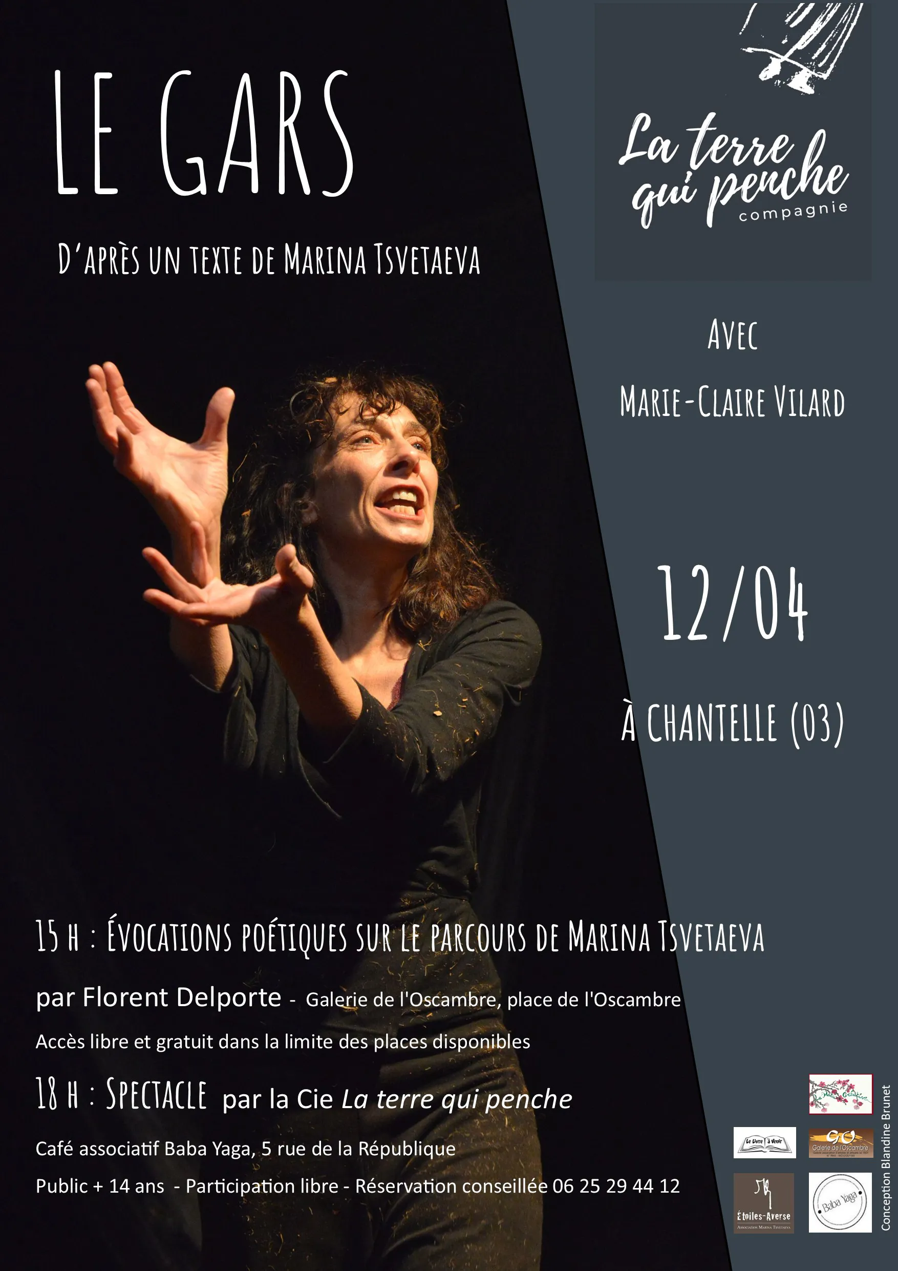 Marina TSVETAEVA à Chantelle le 12 avril 2025