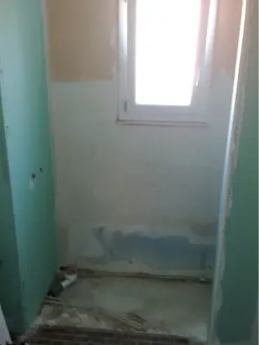 Pose placo hydrofuge salle de bain a bouguenais