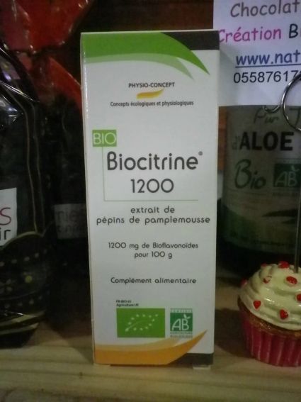 Extrait de Pepins de Pamplemousse-1200mg de bioflavoides pour 100grs .AB 
      * * * 20.00 € * * * 