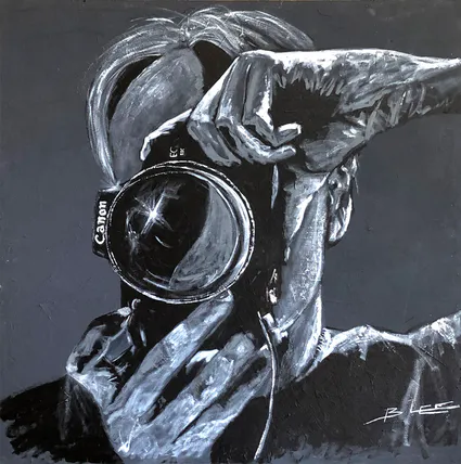 Oscar photo 100x100cm