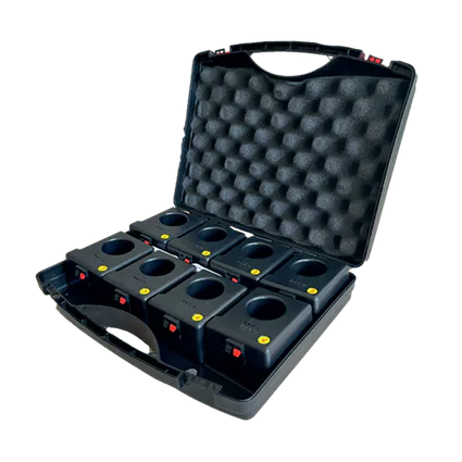 53008p malette de 8 systemes de tir pour 8 jets de scene