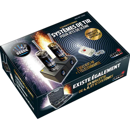 53002p boite de 2 systemes de tir pour 2 jets de scene