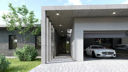 Visuel image de synthese infographie architecture maisons individuelles particulier haci 1