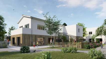 Visuel image de synthese infographie architecture logements collectifs valadie condorcet 2