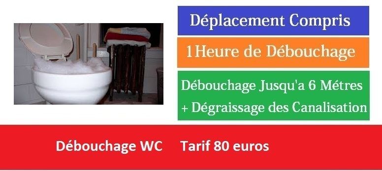 Debouchage wc Le Blanc Mesnil