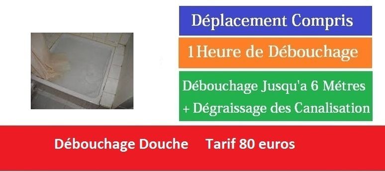 Debouchage douche Le Blanc Mesnil
