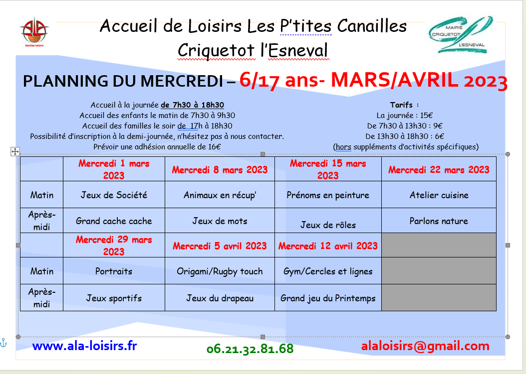 Planning-activites-6-17-ans-merc-mars-avril-2023