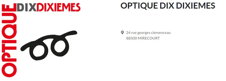 Optique dix diziemes