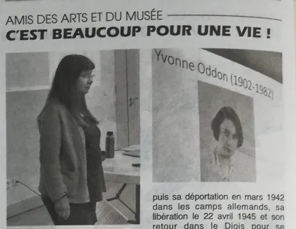 Yvonne Oddon - C'est beaucoup pour une vie !