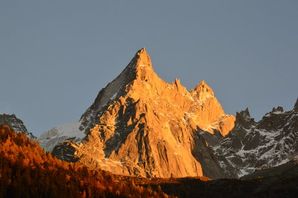 Aiguille de Blaitière dans le massif du Mont-Blanc