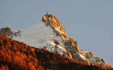 Aiguille du Midi dans le massif du Mont-Blanc