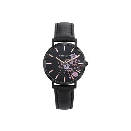 Montre go girl only black and pink 699008