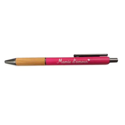 Stylo rose mamie
