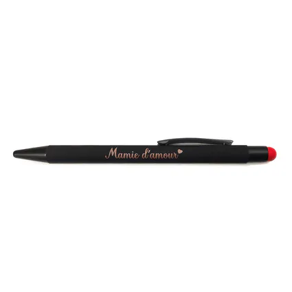 Stylo metal noir