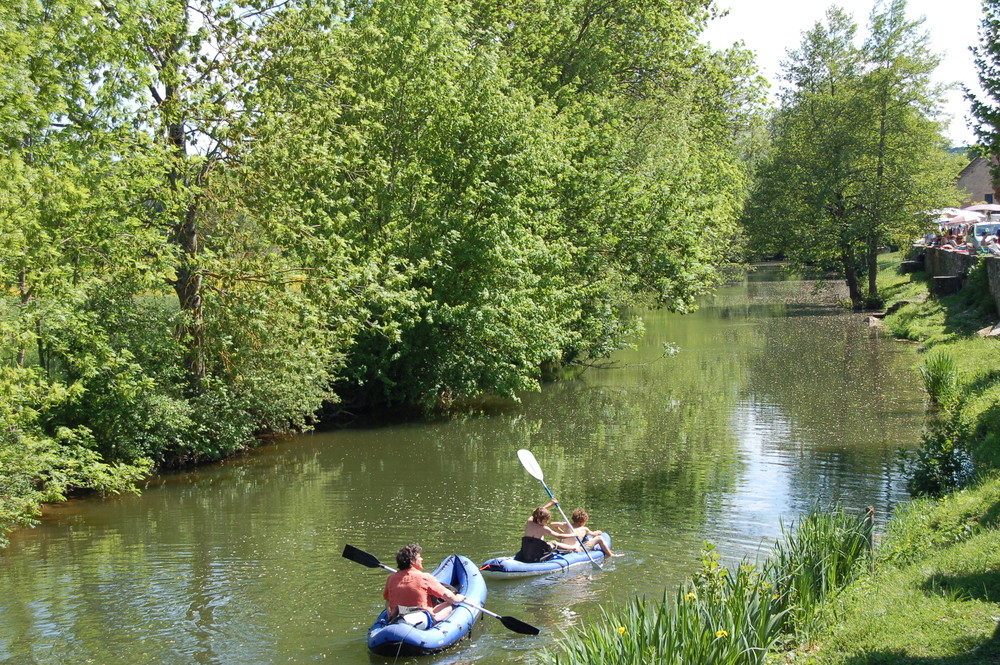 Canoe ou peche sur le Serein