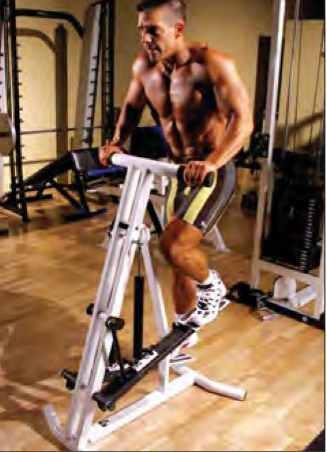 on peut utiliser le stepper pour s'échauffer 