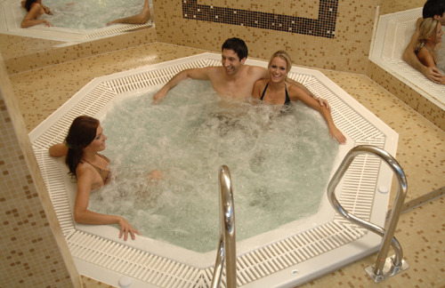 vue générale du jaccuzzi