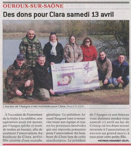 Article JSL Societe Peche Ouroux 13 04 2013