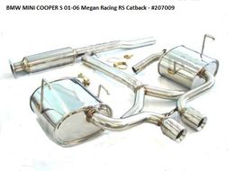 Bmw mini cooper s 01 06 megan racing rs catback 207009