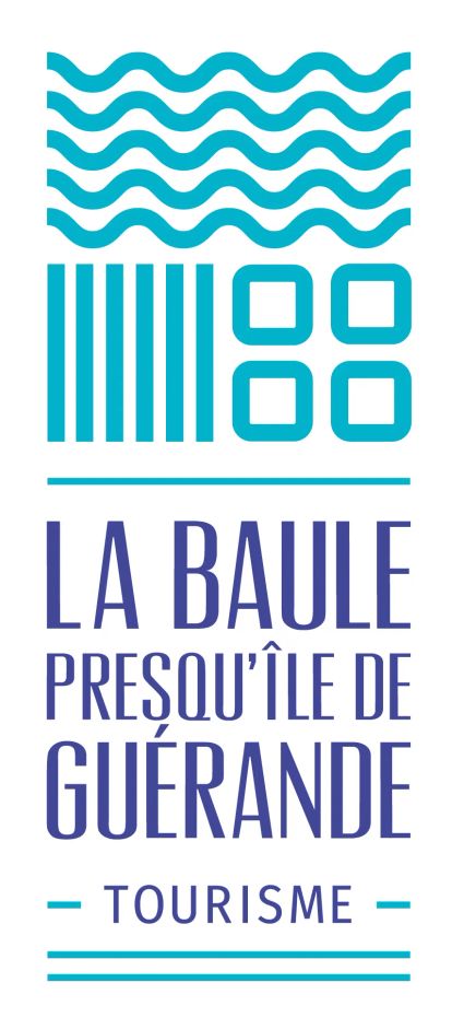 Logo turquoise La Baule Presqu ile de Guerande