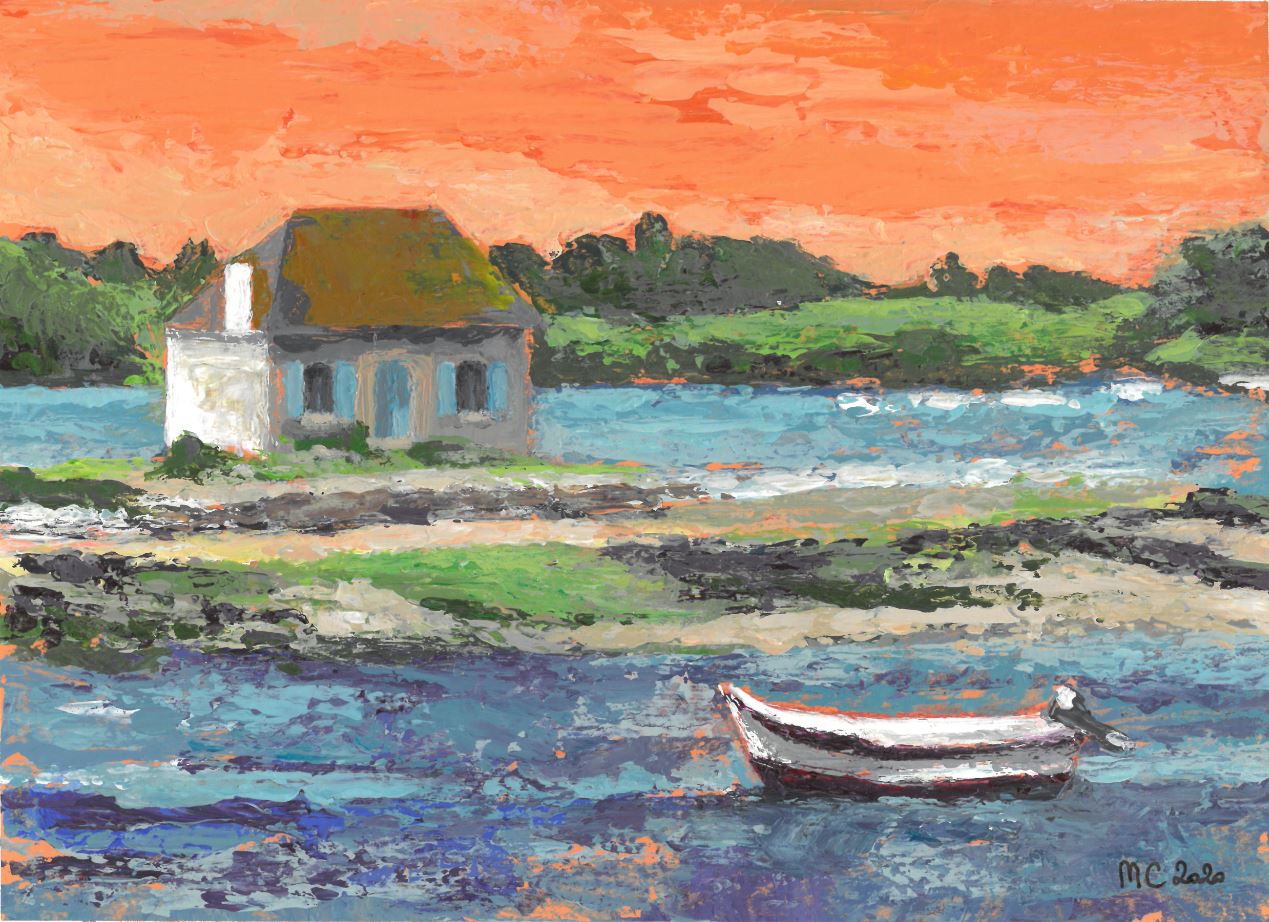 "La Maison Bleue de St-Cado" de Marion Carrier