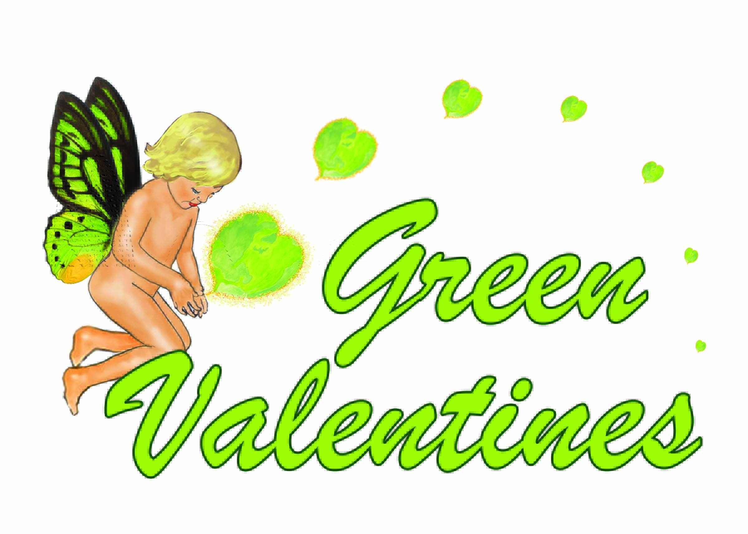 Logo green valentines festival
