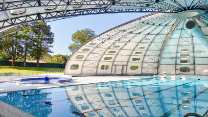 Piscine vue vers ext 2021 aquabazelle