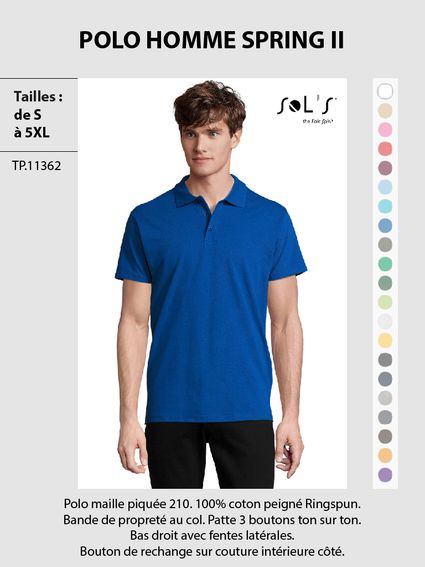 Polo-homme-manches-courtes-spring-II