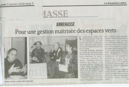 Presse fauches tardives dauphine