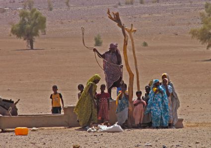 Sahara mauritanie 2cv dunes gps de sert cyril et sylvie puits