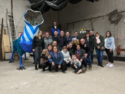 Une dragon magique s'installe à Champgrand Les Fières