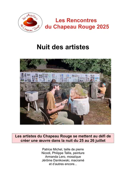 La Nuit des Artistes 25-26 juillet 2025