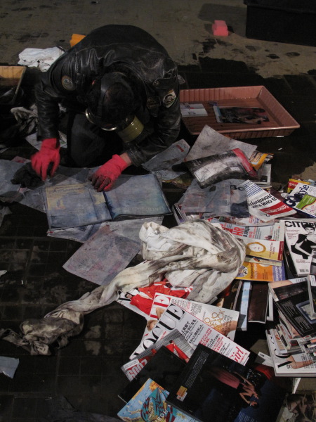 Andrey Kuzkin, "Resistance", video, 25 min., 2009