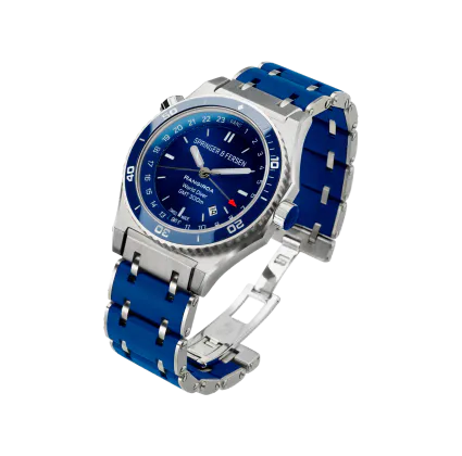 Rwd deep sea blue maillons deployee trois quarts light