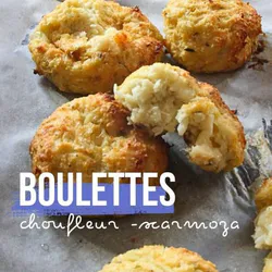 🧀 Boulettes chou-fleur scarmoza