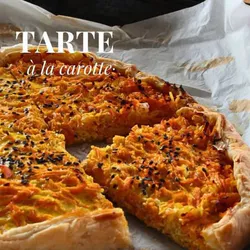 Tarte à la carotte