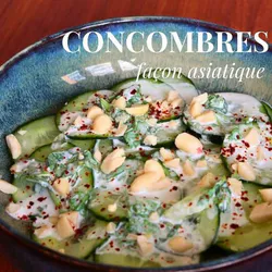 Concombre façon asiatique