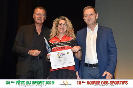 HELENE MEILLEURE SPORTIVE ADULTE 2019 DE VILLENEUVE  LOUBET