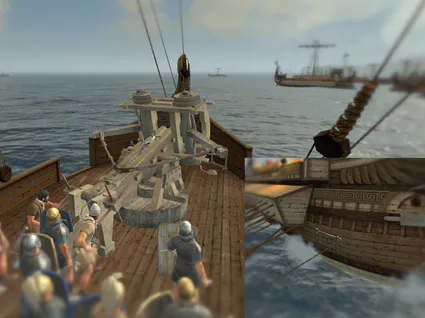 Lance grappin navire