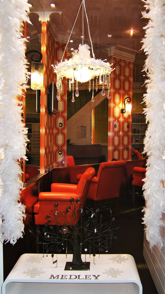 VITRINE DE NOÊL : création d'1 luminaire  