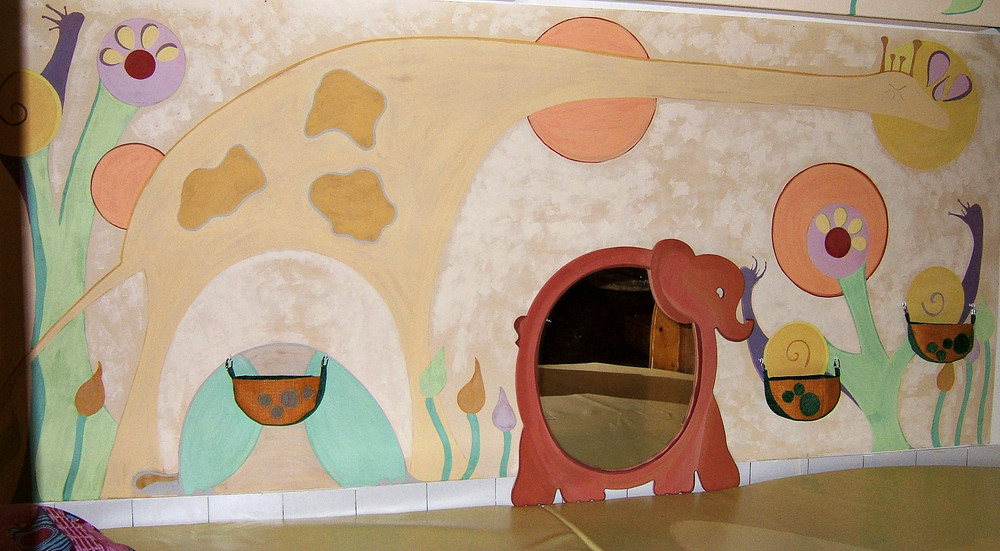 Peinture murale/Décor de crèche
Ladécod'ab