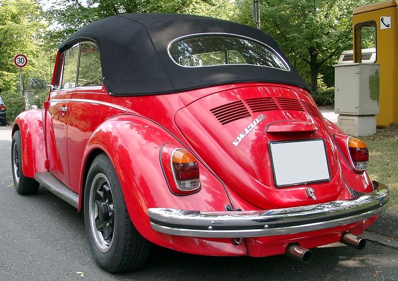 800px Volkswagen Kaefer Cabrio rear 20070803